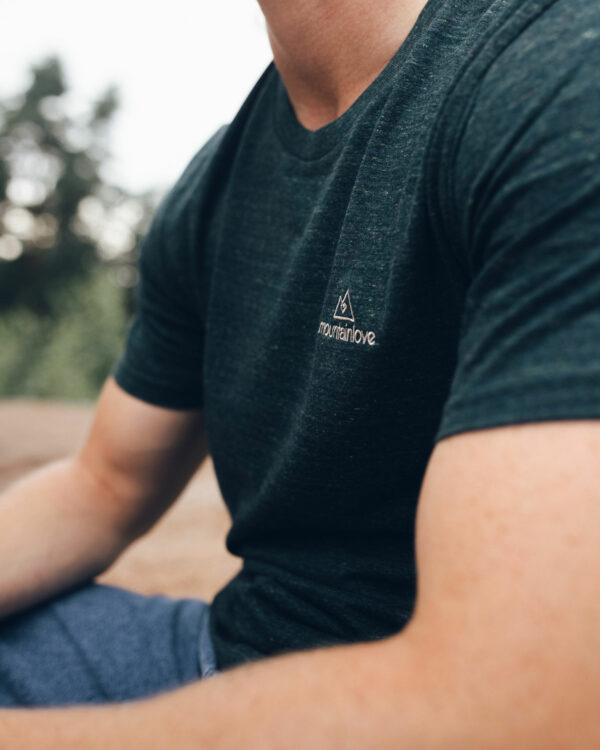 Herren T-Shirt petrol – Bild 2